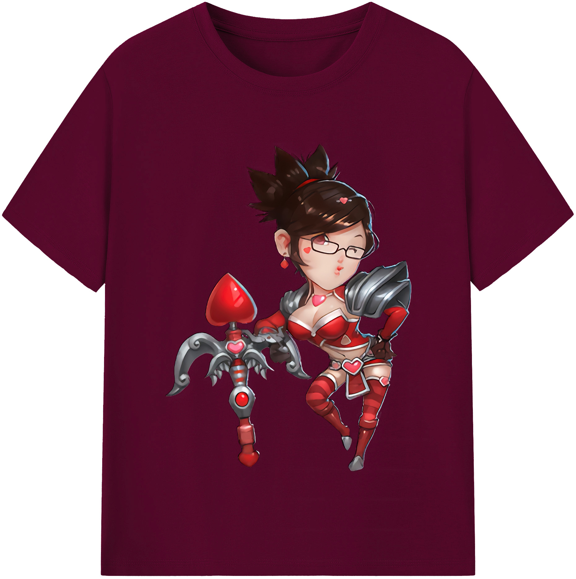（画像用） リーグ・オブ・レジェンド League of Legends LOL レディースカジュアルプリントTシャツ（綿100％）